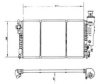 NRF 58887 Radiator, engine cooling